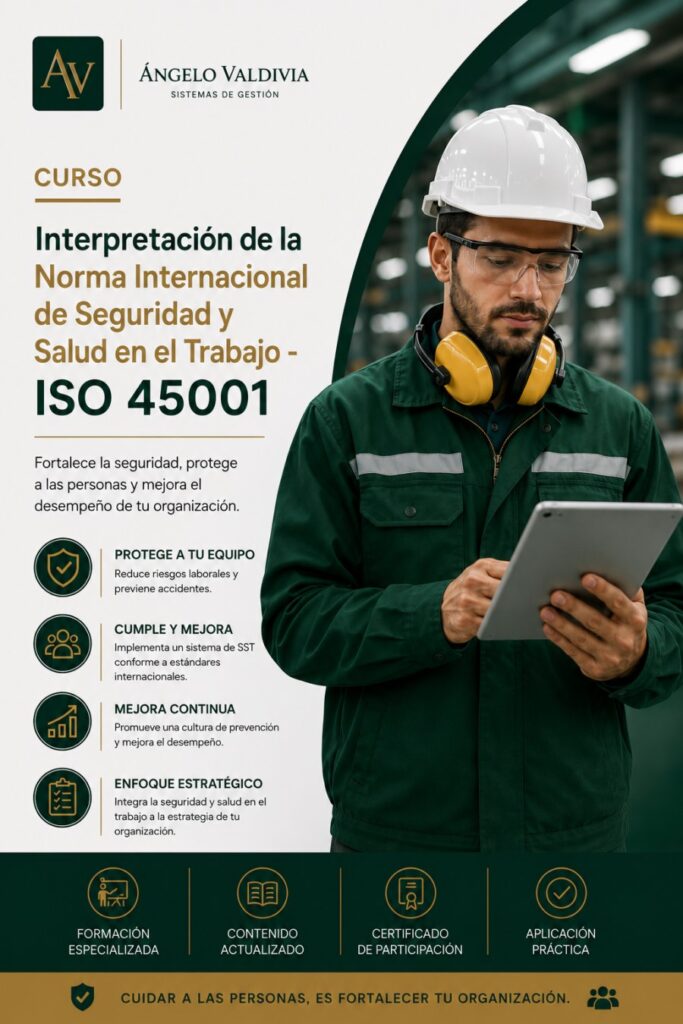 Sistemas de Gestión ISO 45001